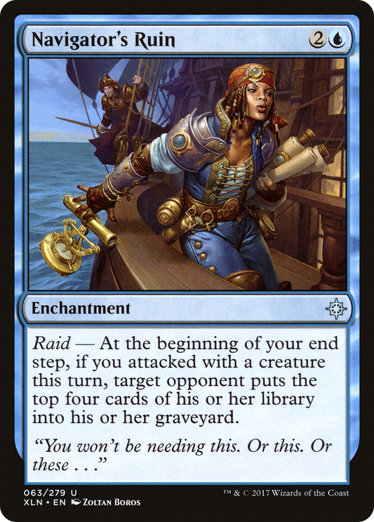 Navigator's Ruin [Ixalan] Foil