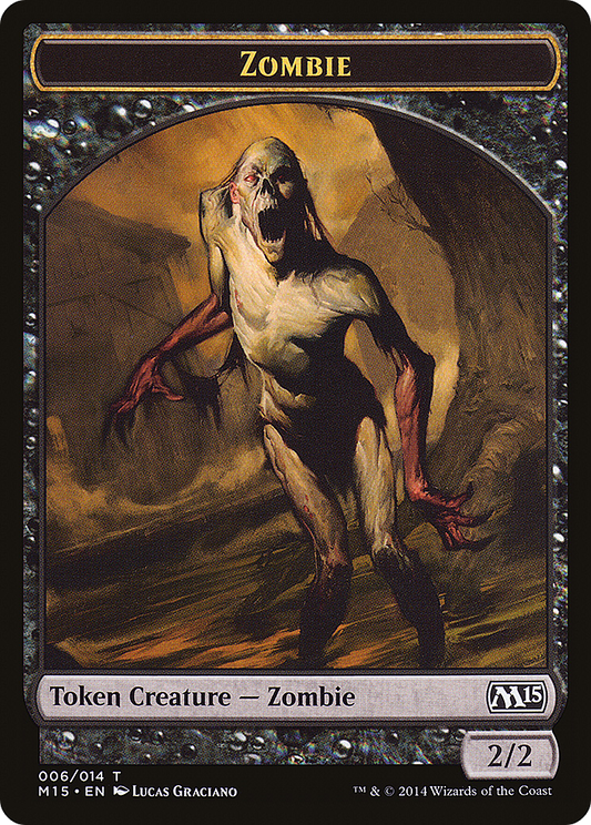 Zombie Token [Magic 2015 Tokens]