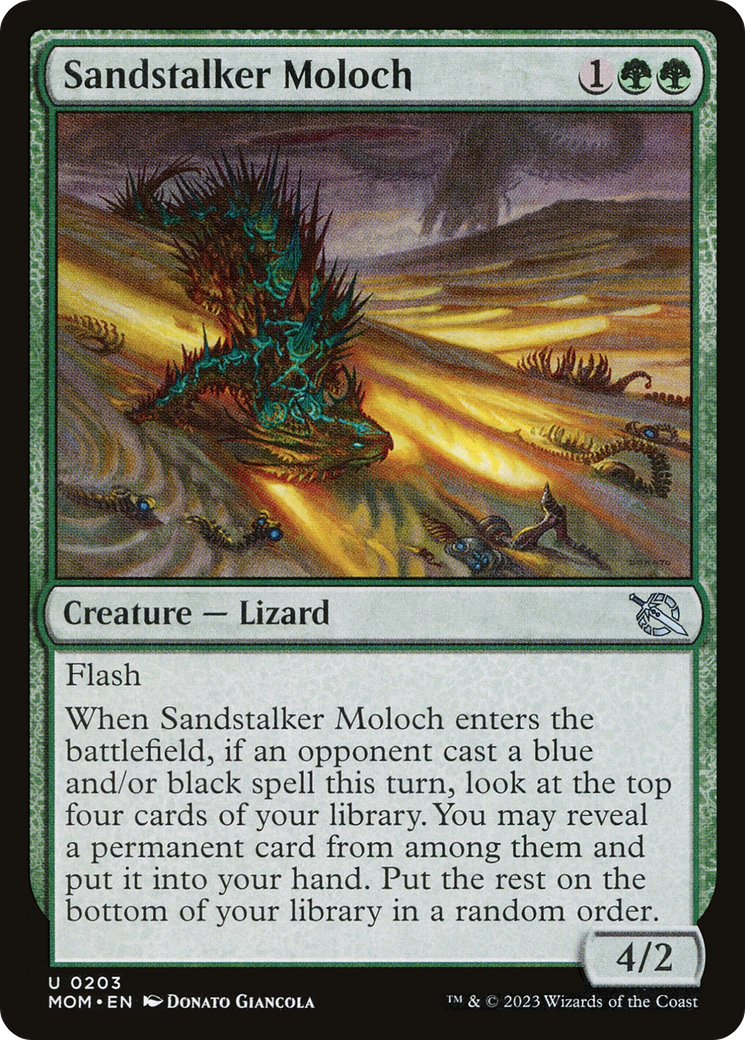 Sandstalker Moloch [March of the Machine] Foil