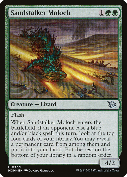 Sandstalker Moloch [March of the Machine] Foil