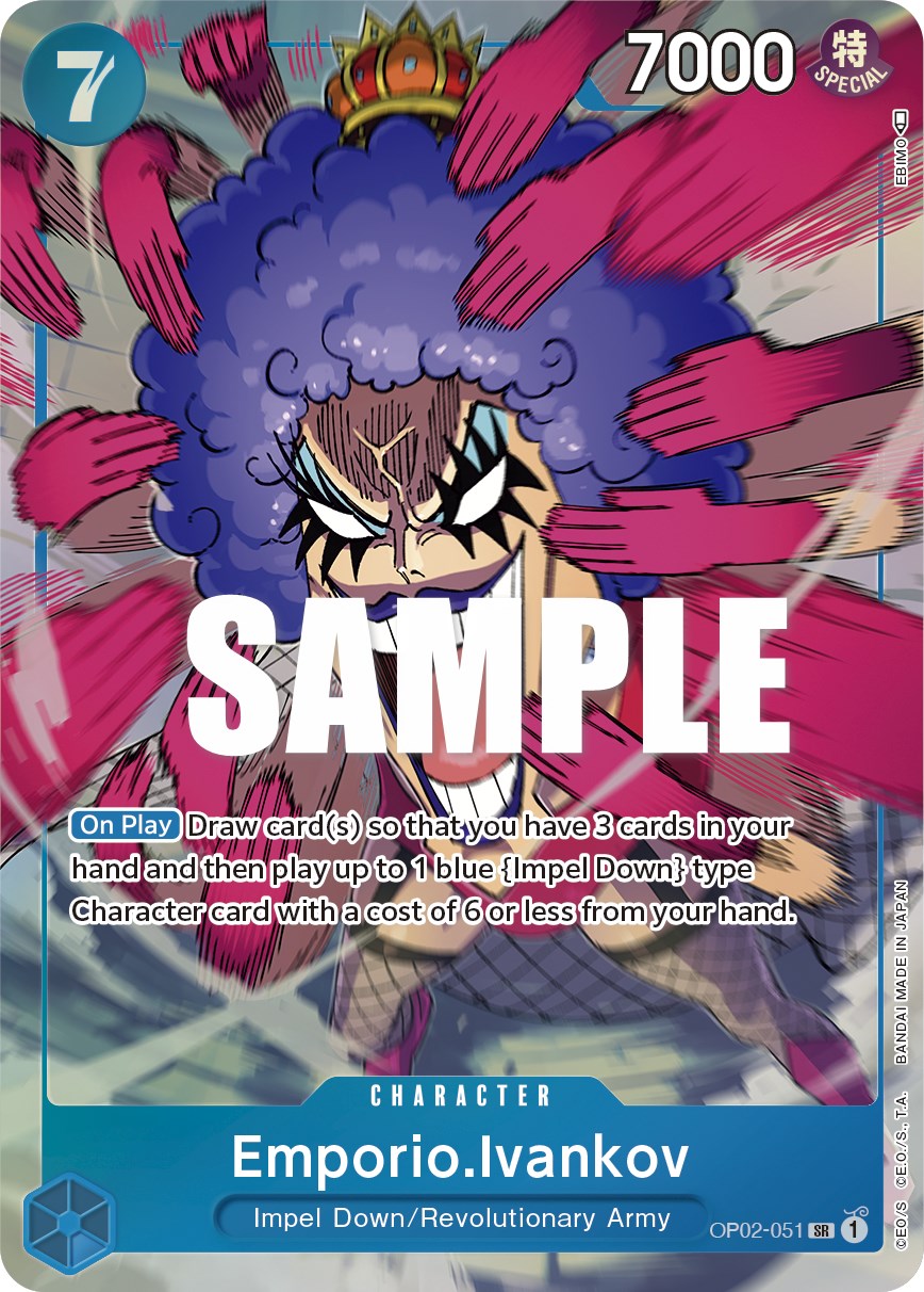 Emporio.Ivankov (Alternate Art) [Paramount War] | Silver Goblin