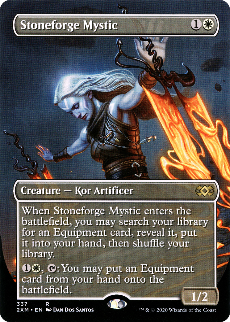 Stoneforge Mystic (Borderless) (337) Foil - Double Masters