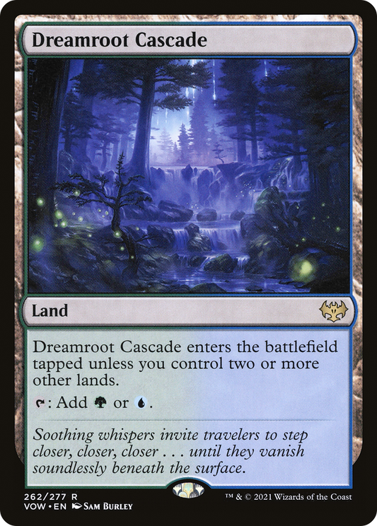 Dreamroot Cascade [Innistrad: Crimson Vow] Foil