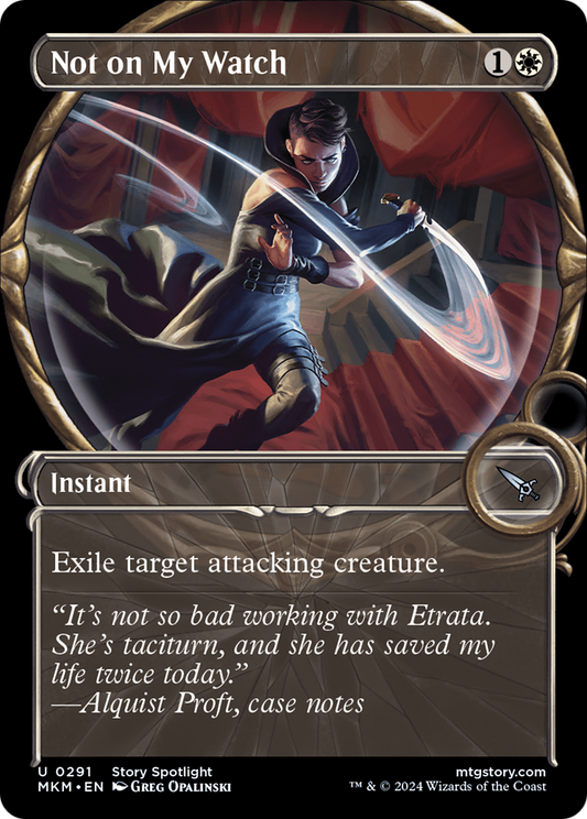 Not on my Watch (Showcase) [Murders at Karlov Manor] Foil