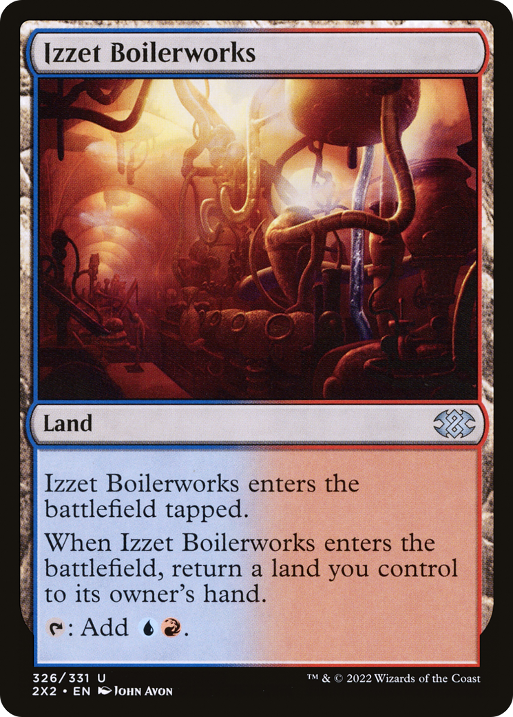 Izzet Boilerworks [Double Masters 2022] Foil