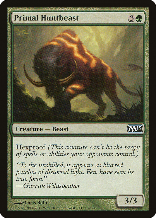 Primal Huntbeast [Magic 2013] Foil