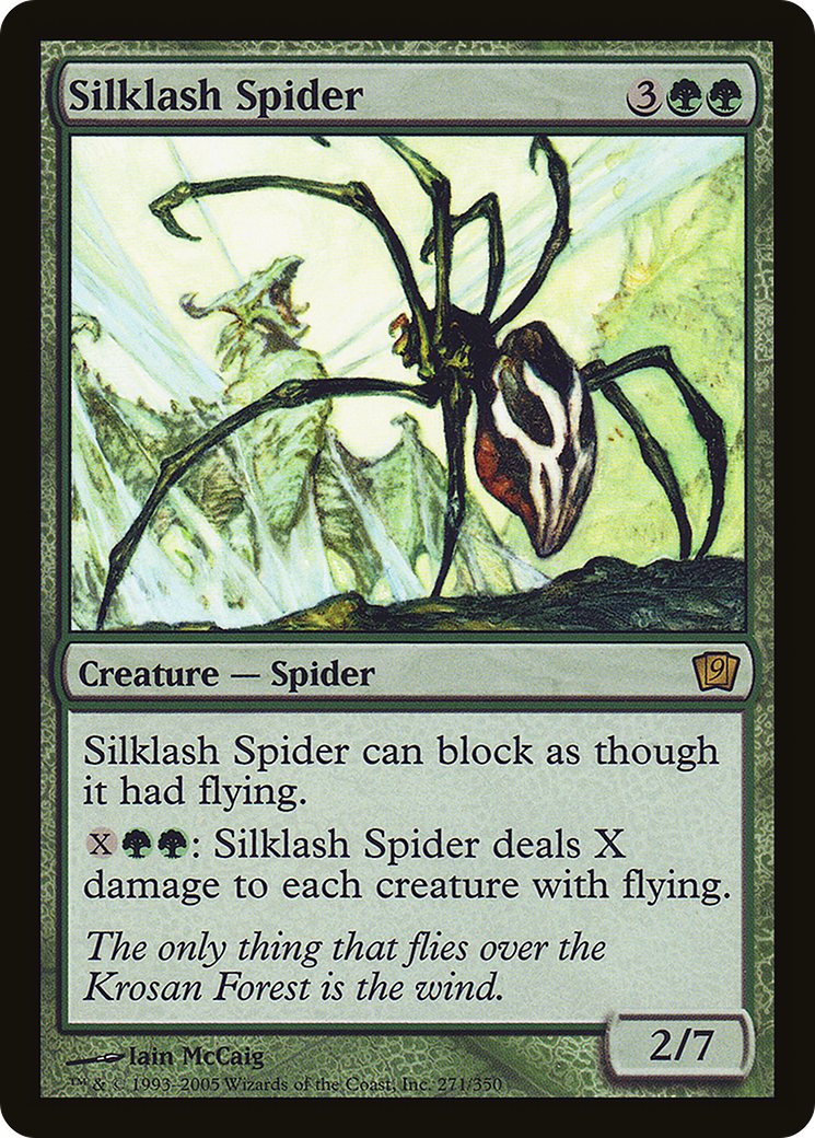 Silklash Spider (271) - Ninth Edition
