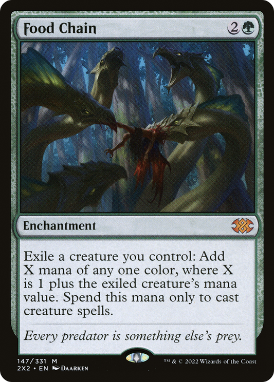 Food Chain [Double Masters 2022] Foil