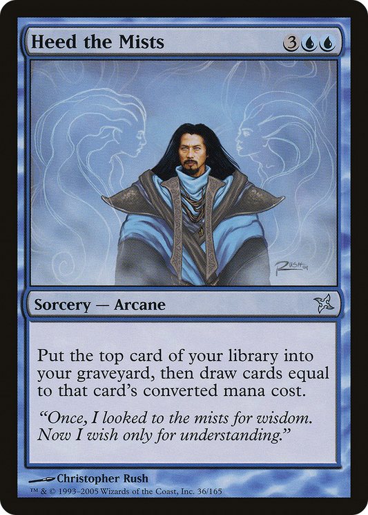 Heed the Mists [Betrayers of Kamigawa] Foil