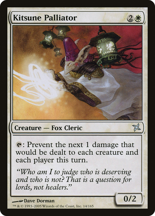 Kitsune Palliator [Betrayers of Kamigawa] Foil