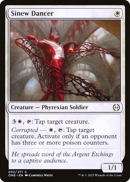 Sinew Dancer [Phyrexia: All Will Be One] Foil