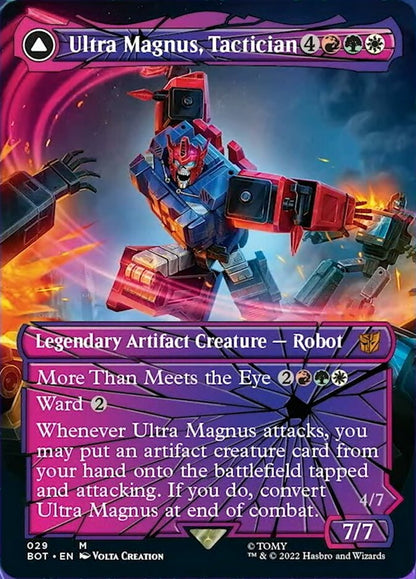 Ultra Magnus, Tactician // Ultra Magnus, Armored Carrier (Shattered Glass) [Transformers] Foil