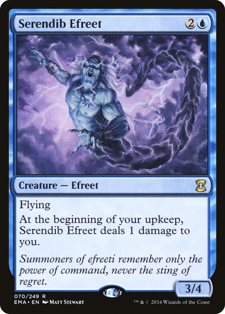 Serendib Efreet (070) - Eternal Masters