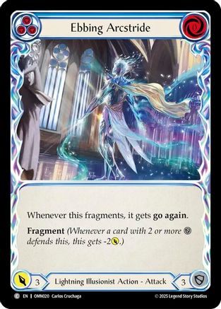 Ebbing Arcstride (Blue) (OMN020) - Omens of the Third Age