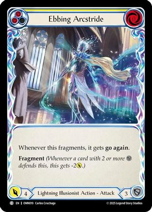 Ebbing Arcstride (Yellow) (OMN019) - Omens of the Third Age