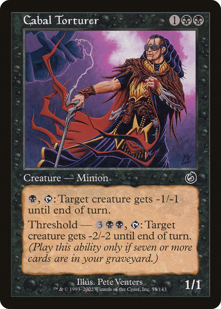 Cabal Torturer [Torment] Foil