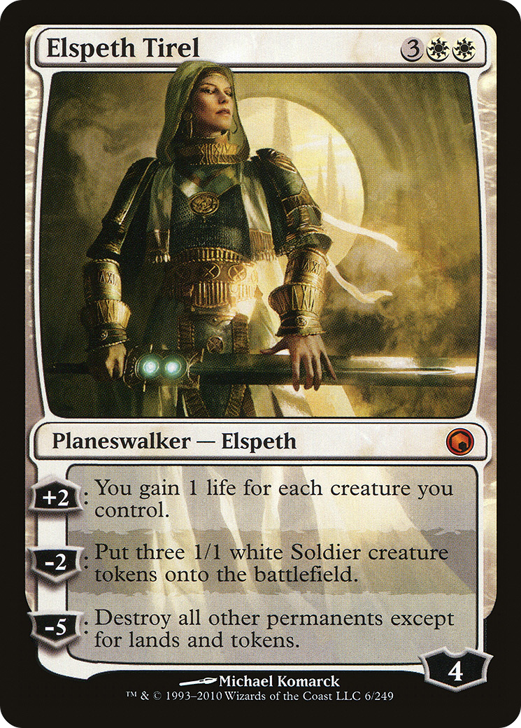Elspeth Tirel [Scars of Mirrodin] Foil