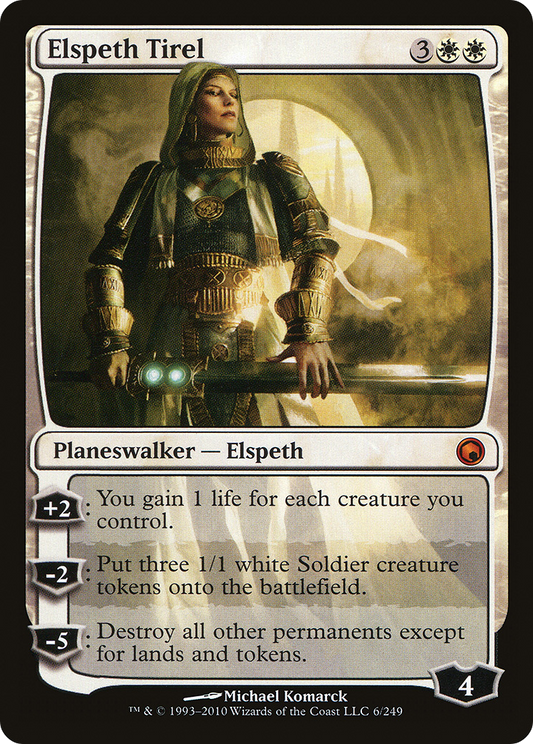 Elspeth Tirel [Scars of Mirrodin] Foil