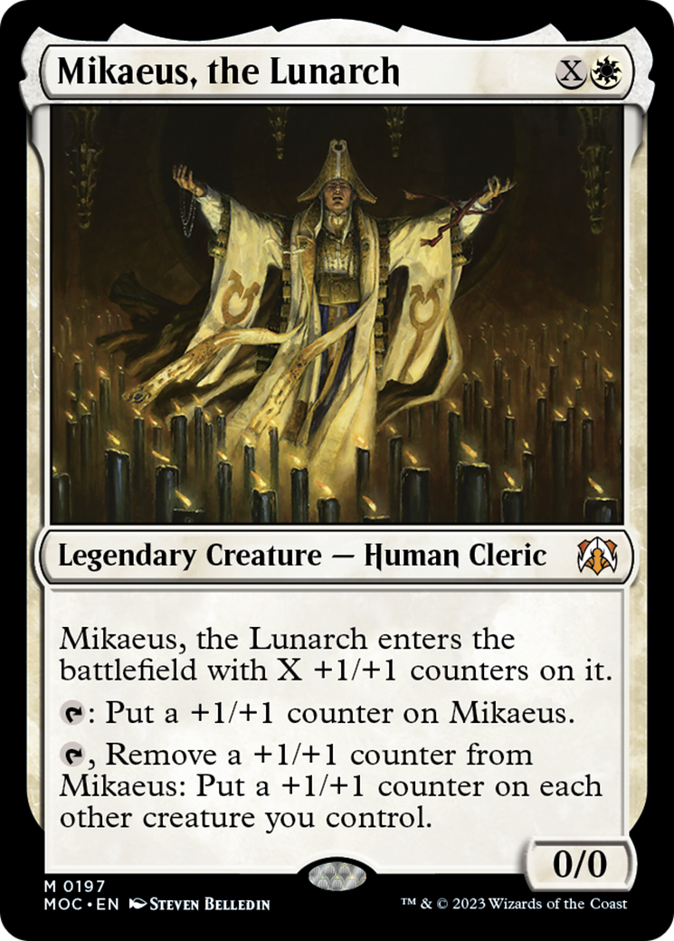 Mikaeus, the Lunarch [March of the Machine Commander] | Silver Goblin