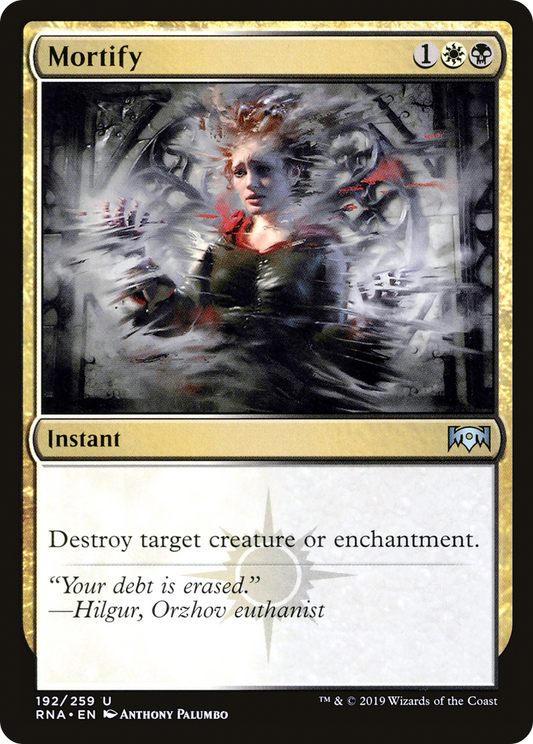 Mortify [Ravnica Allegiance] Foil