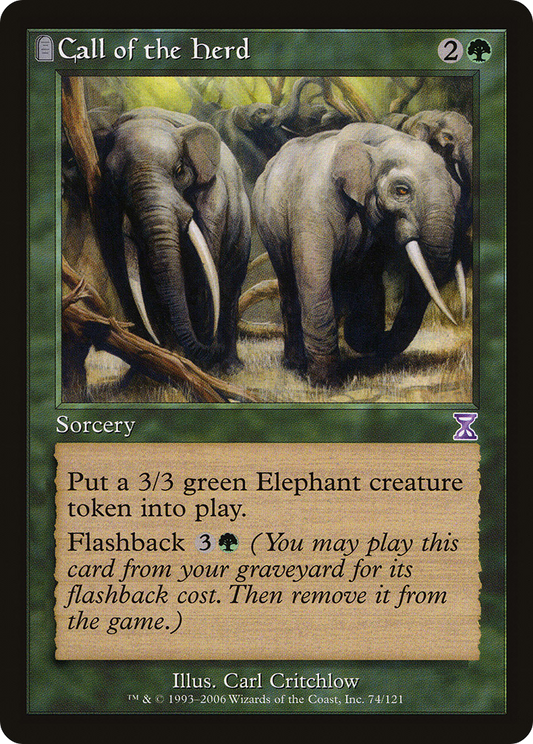 Call of the Herd [Time Spiral Timeshifted] Foil