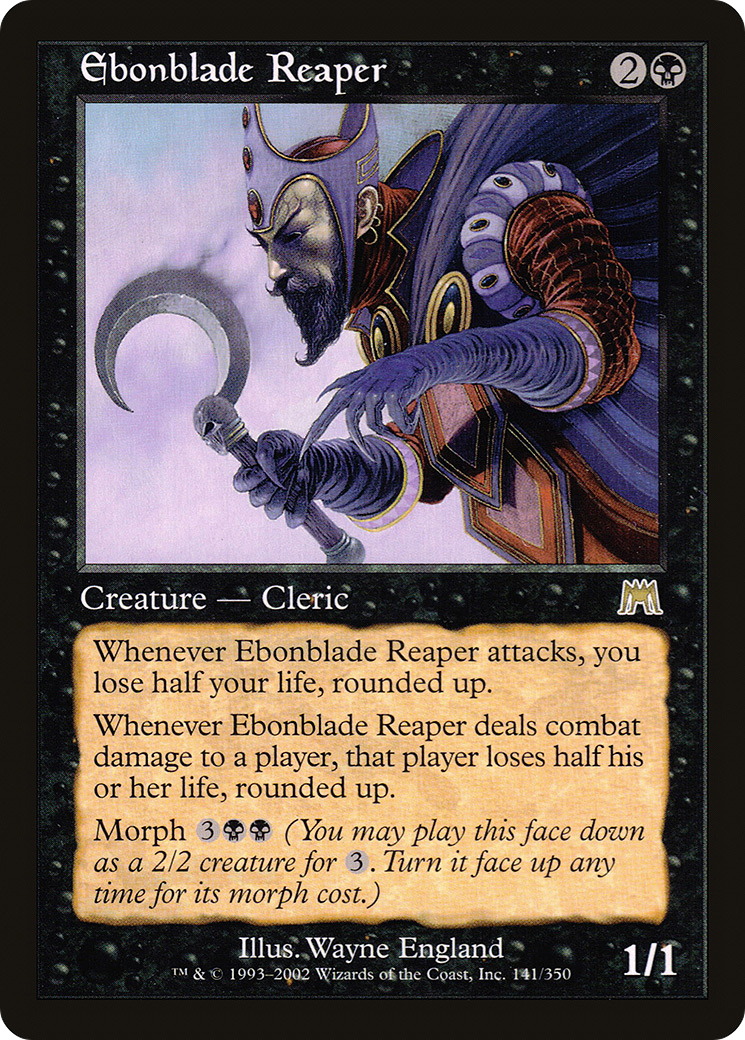 Ebonblade Reaper (141) Foil - Onslaught