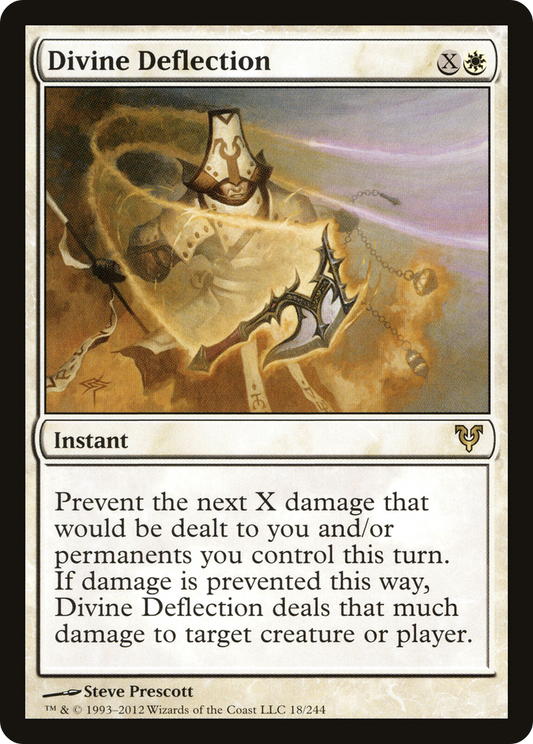Divine Deflection [Avacyn Restored] Foil