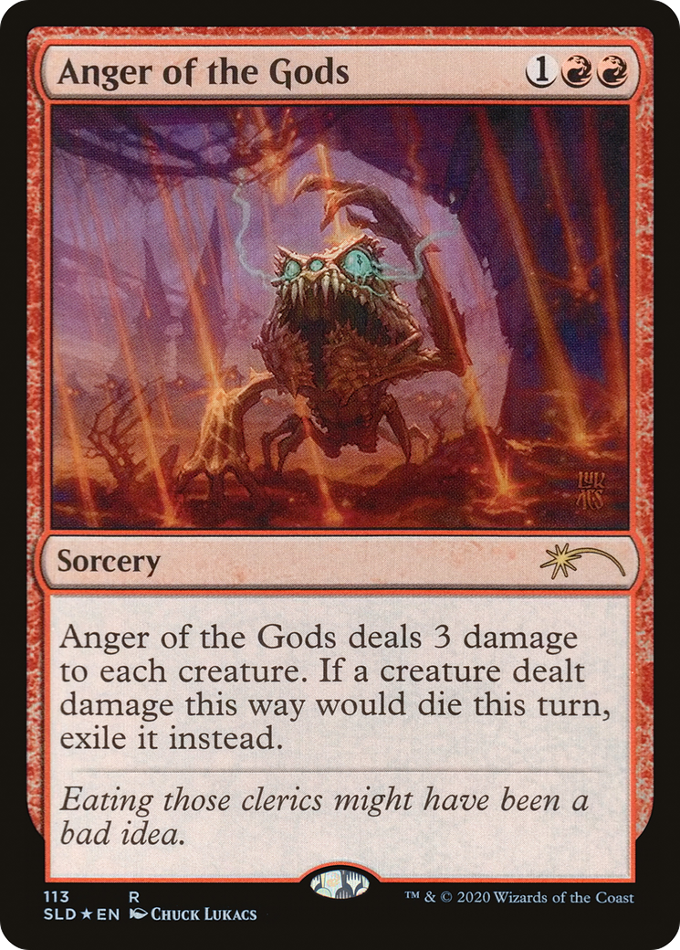 Anger of the Gods (113) Foil - Secret Lair Drop