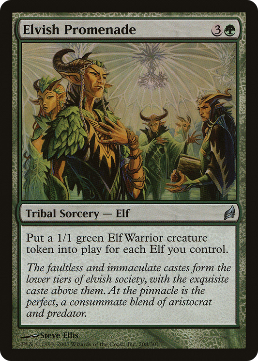 Elvish Promenade [Lorwyn] Foil