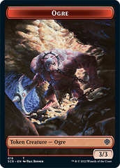 Ogre // Zombie Double-Sided Token [Starter Commander Decks] | Silver Goblin