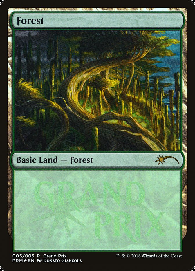 Forest (2018f) [Grand Prix Promos] | Silver Goblin