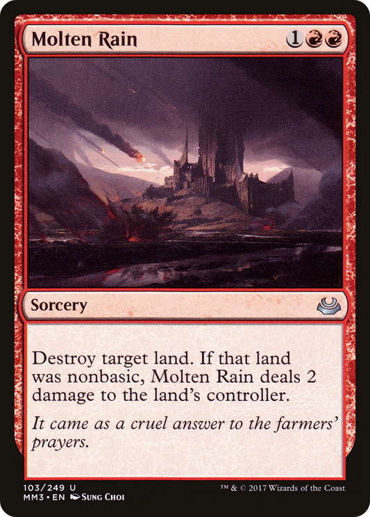 Molten Rain [Modern Masters 2017] Foil