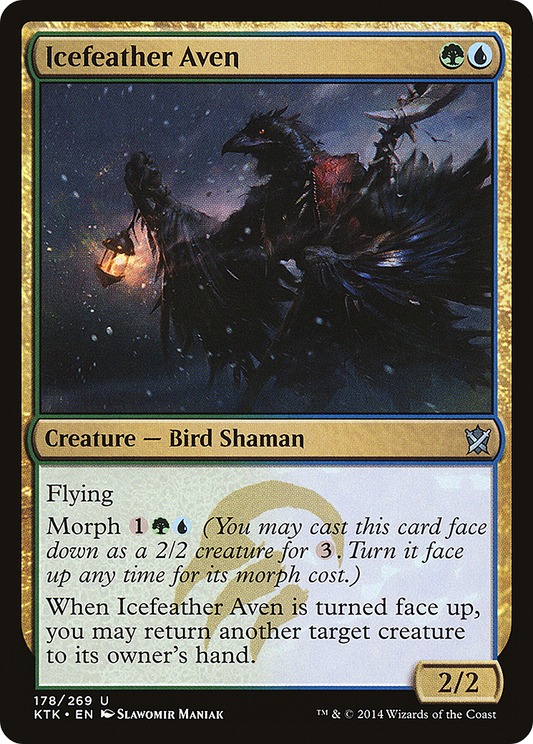 Icefeather Aven [Khans of Tarkir] Foil