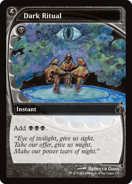 Dark Ritual (Future Sight) [Mystery Booster 2] Foil