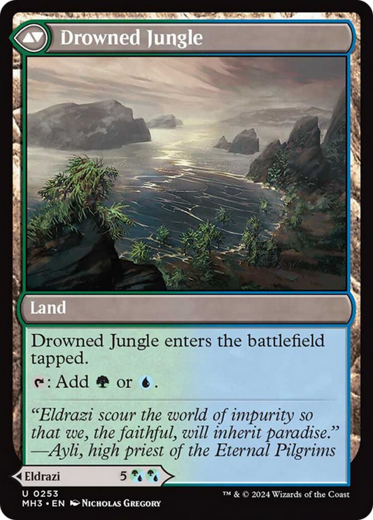 Drowner of Truth // Drowned Jungle [Modern Horizons 3] Foil