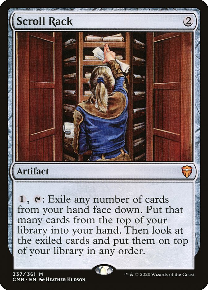 Scroll Rack [Commander Legends] | Silver Goblin