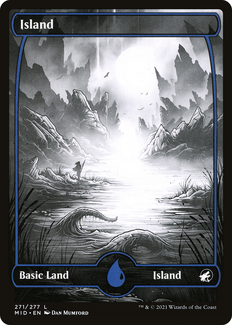 Island (271) [Innistrad: Midnight Hunt] Foil