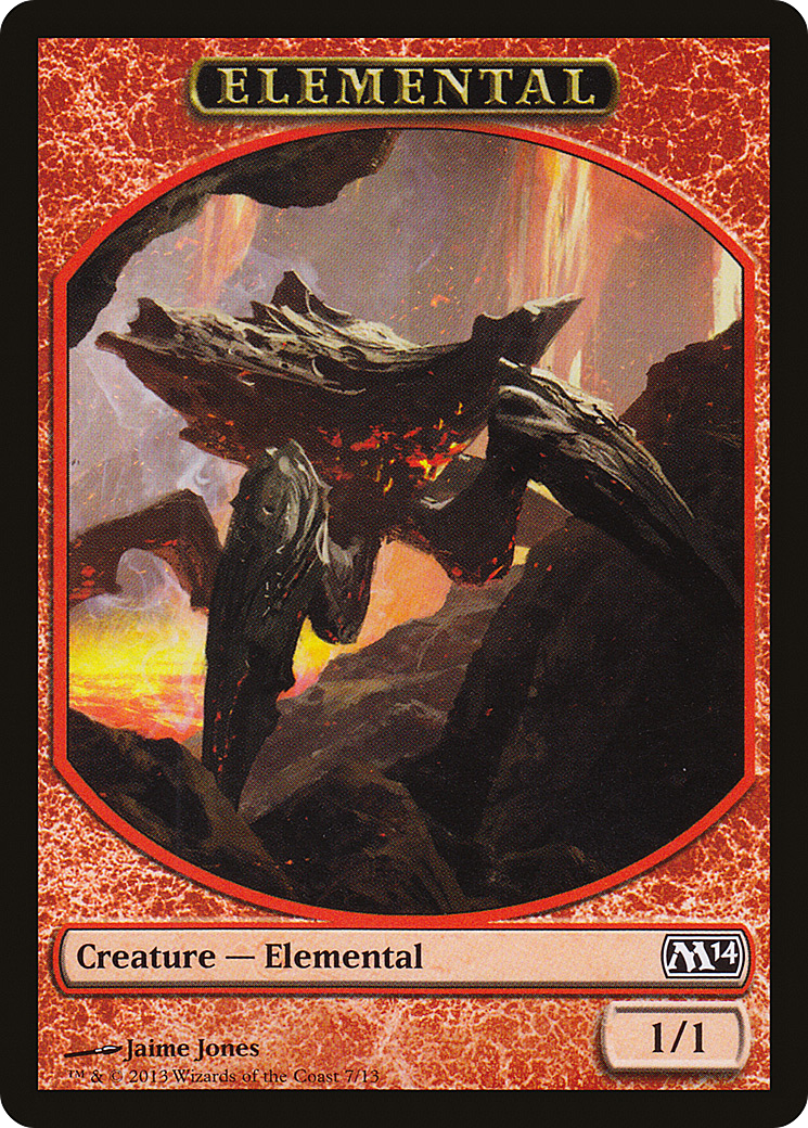 Elemental Token (7/13) [Magic 2014 Tokens] | Silver Goblin