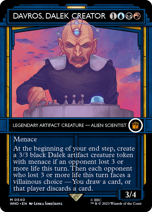 Davros, Dalek Creator (Showcase) [Doctor Who] Foil