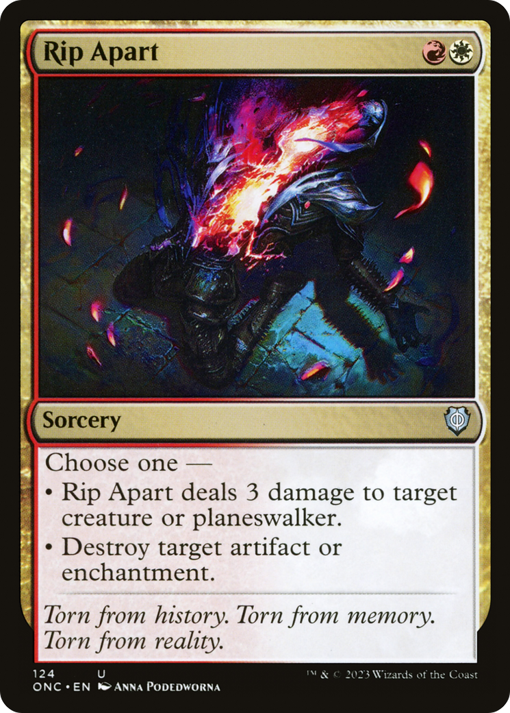 Rip Apart [Phyrexia: All Will Be One Commander] | Silver Goblin