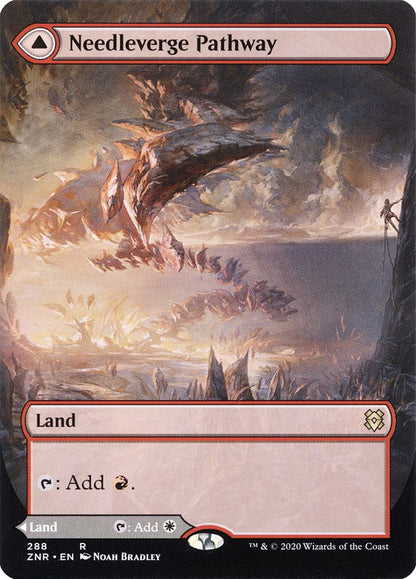 Needleverge Pathway (Borderless) (Showcase) (288) Foil - Zendikar Rising