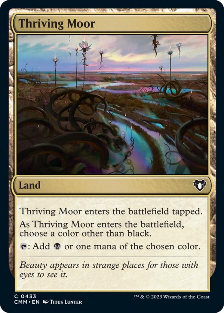 Thriving Moor [Commander Masters] | Silver Goblin