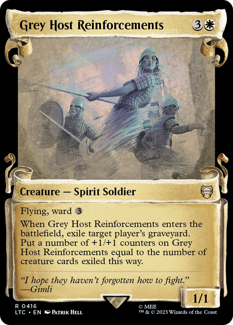 Grey Host Reinforcements (Showcase) (416) - Tales of Middle-earth Commander