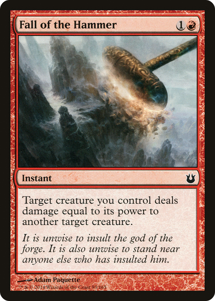 Fall of the Hammer [Born of the Gods] Foil