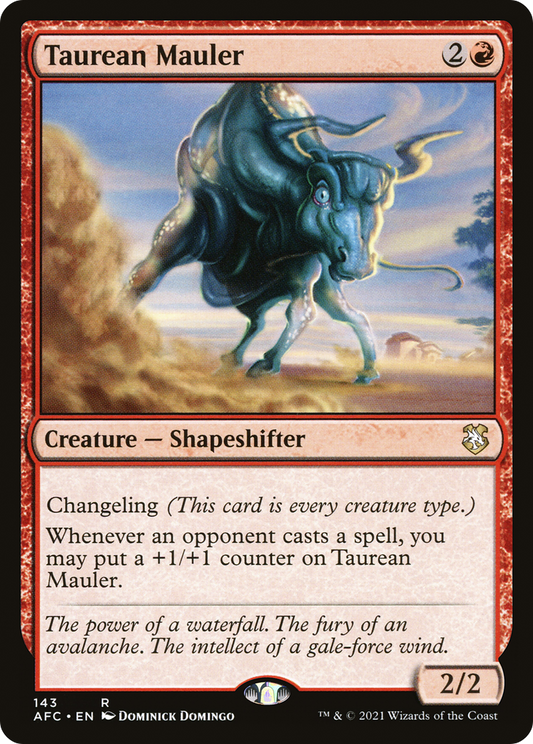 Taurean Mauler [Dungeons & Dragons: Adventures in the Forgotten Realms Commander]