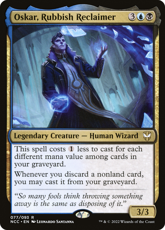 Oskar, Rubbish Reclaimer [Streets of New Capenna Commander]