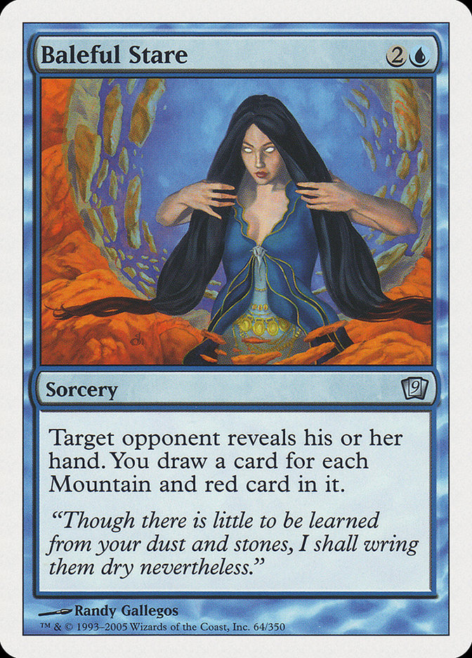 Baleful Stare [Ninth Edition] Foil