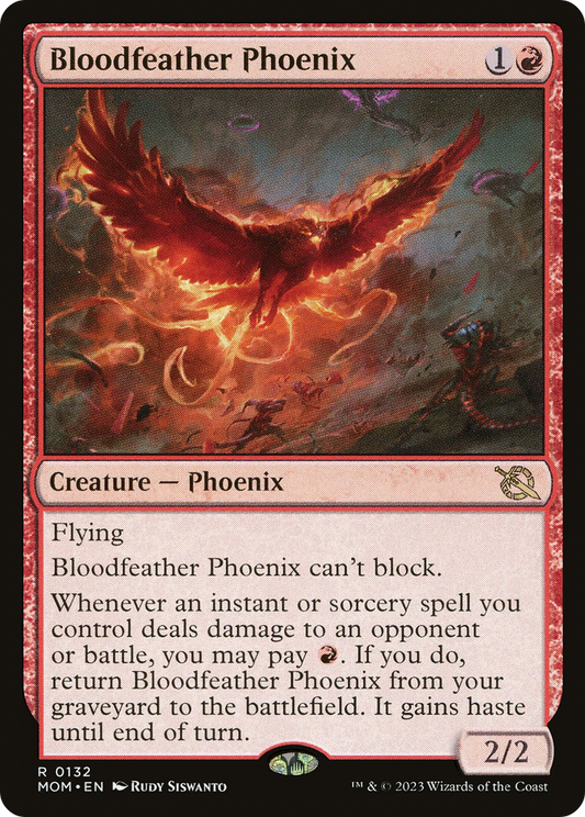 Bloodfeather Phoenix [March of the Machine] Foil