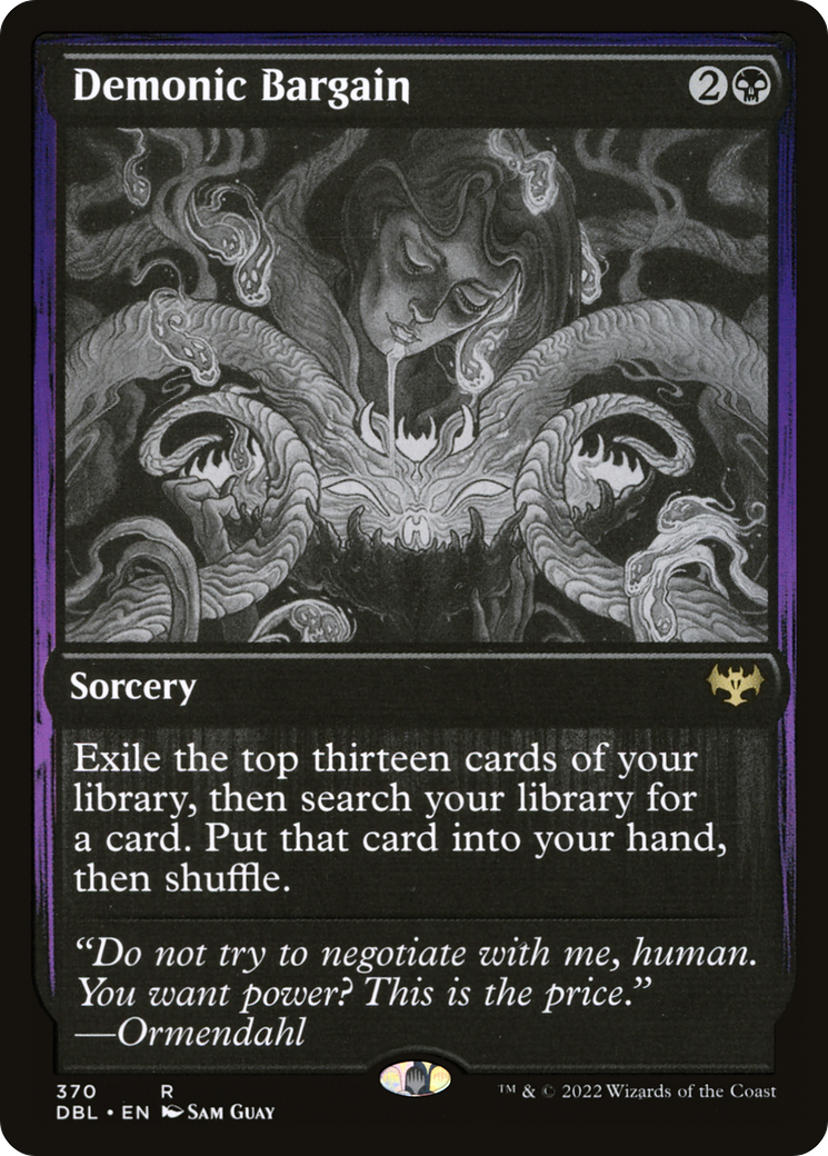 Demonic Bargain [Innistrad: Double Feature] Foil