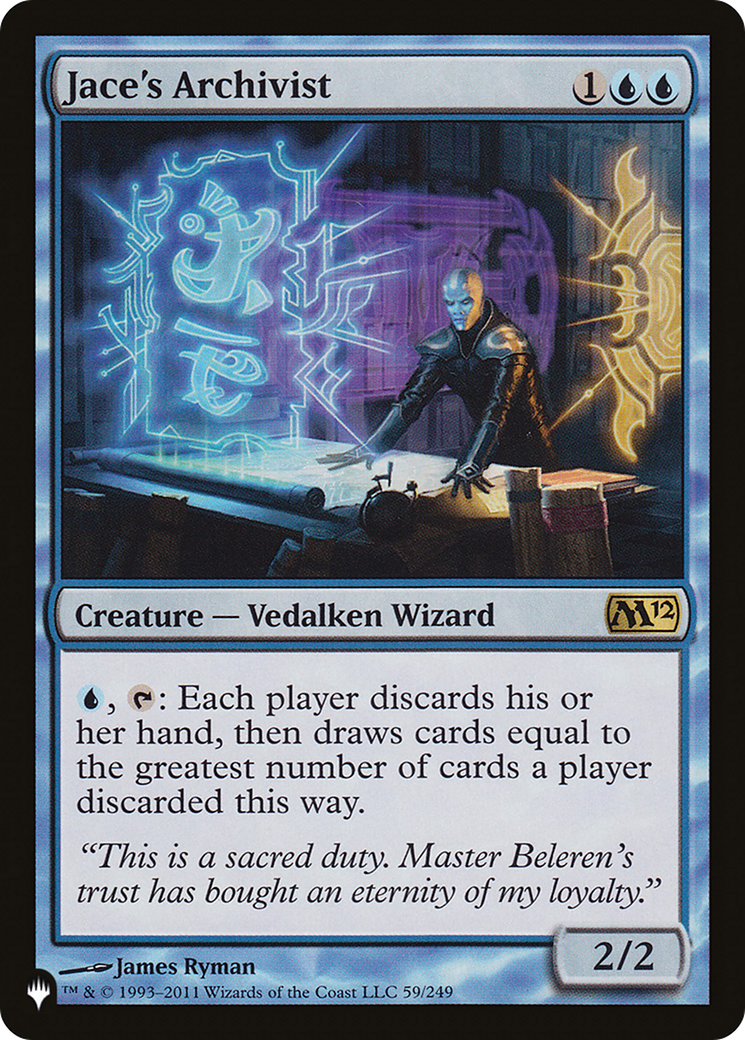 Jace's Archivist [The List]